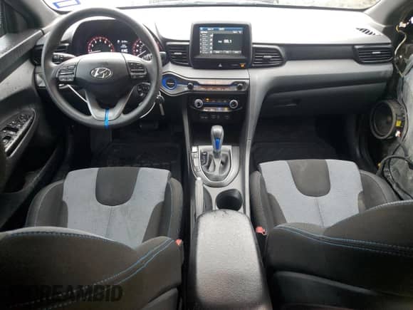 2021 Hyundai Veloster 2.0 with VIN KMHTG6AFXMU032611, listed as a Copart auction lot 72994204 with 21,916 mi miles and Salvage title. Bid and sale history available at DreamBid. Image 8.