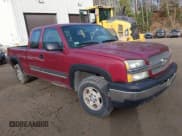 ✅ 2004 Chevrolet Silverado 1500 Z71 • VIN: 2GCEK19T941248129 • Lot: 43786606. Listed on IAAI with 133,166 mi. Free auction sales archive from the USA and detailed vehicle history report at DreamBid. Image 1.