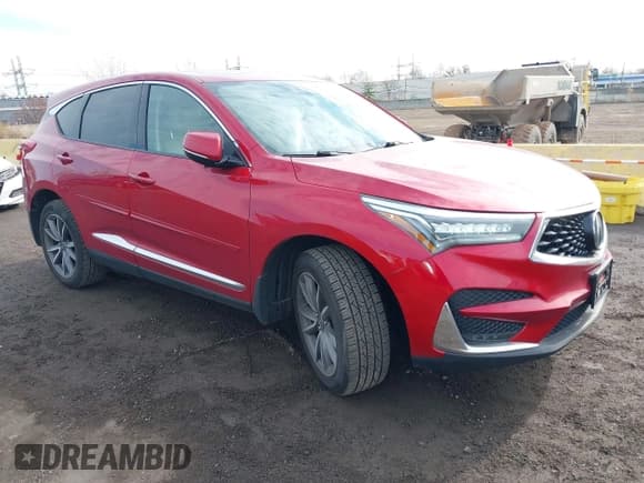 ✅ 2019 Acura RDX Technology • VIN: 5J8TC2H55KL005505 • Lot: 43713989. Wystawiony na IAAI z przebiegiem 62 313 mil. Bezpłatny archiwum sprzedaży aukcyjnych z USA i szczegółowy raport historii pojazdu na DreamBid. Zdjęcie 1.