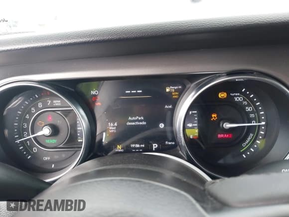 ✅ 2023 Jeep Wrangler • VIN: 1C4JJXN63PW690034 • Lot: 43345289. Wystawiony na IAAI z przebiegiem 19 186 mil. Bezpłatny archiwum sprzedaży aukcyjnych z USA i szczegółowy raport historii pojazdu na DreamBid. Zdjęcie 7.