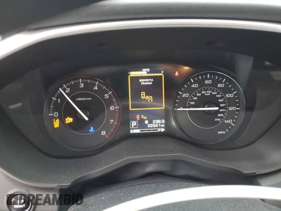 2017 Subaru Impreza Premium с VIN 4S3GKAD66H3626921, выставлен на аукционе Copart как лот 64174545 с пробегом 32 621 миль миль и Списание • Salvage title. История ставок и продаж доступна на DreamBid. Изображение 9.