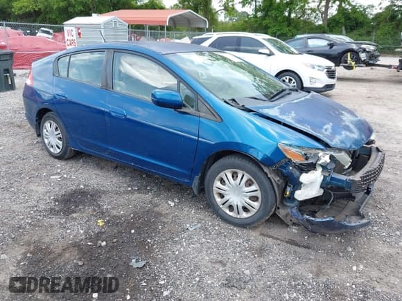 ✅ 2011 Honda Insight LX • VIN: JHMZE2H5XBS010979 • Lot: 42238003. Listed on IAAI with 171,500 mi. Free auction sales archive from the USA and detailed vehicle history report at DreamBid. Image 1.