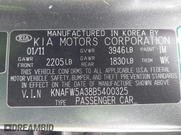 ✅ 2011 Kia Forte SX • VIN: KNAFW5A38B5400325 • Lot: 42796715. Wystawiony na IAAI z przebiegiem 76 325 mil. Bezpłatny archiwum sprzedaży aukcyjnych z USA i szczegółowy raport historii pojazdu na DreamBid. Zdjęcie 9.