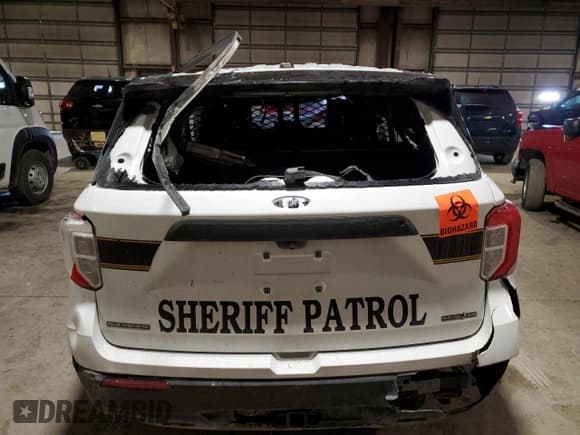 ✅ 2021 Ford Police Interceptor Utility • VIN: 1FM5K8AB7MGC01014 • Lot: 47878915. Wystawiony na Copart z przebiegiem Nie podano. Bezpłatny archiwum sprzedaży aukcyjnych z USA i szczegółowy raport historii pojazdu na DreamBid. Zdjęcie 6.