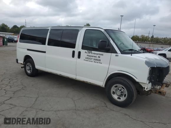 ✅ 2012 Chevrolet Express Passenger 1LT • VIN: 1GAZG1FA7C1125691 • Lot: 72529024. Listed on Copart with 256,684 mi. Free auction sales archive from the USA and detailed vehicle history report at DreamBid. Image 4.
