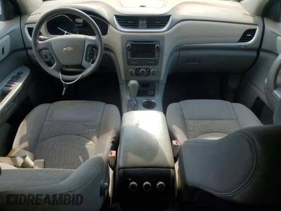 2013 Chevrolet Traverse LS with VIN 1GNKRFED2DJ249355, listed as a Copart auction lot 80835165 with 125,159 mi miles and Salvage title. Bid and sale history available at DreamBid. Image 8.