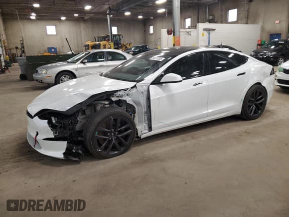 ✅ 2023 Tesla Model S • VIN: 5YJSA1E5XPF520265 • Lot: 54833255. Listed on Copart with 16,502 mi. Free auction sales archive from the USA and detailed vehicle history report at DreamBid. Image 1.