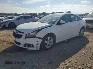 2014 Chevrolet Cruze 1LT with VIN 1G1PC5SB5E7480206, listed as a Copart auction lot 82038845 with 92,700 mi miles and Salvage title. Bid and sale history available at DreamBid. Image 1.