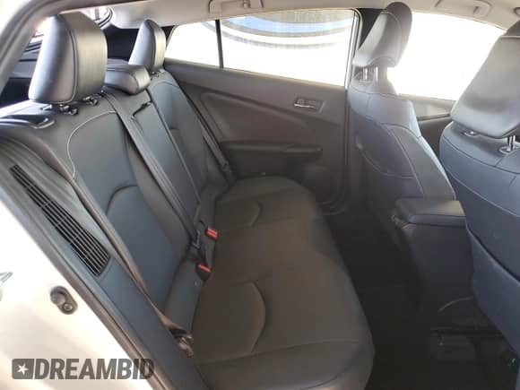 2021 Toyota Prius LE with VIN JTDKAMFP9M3172503, listed as a Copart auction lot 80928425 with 40,048 mi miles and Salvage title. Bid and sale history available at DreamBid. Image 10.