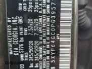 ✅ 2023 Kia Telluride S • VIN: 5XYP64GC0PG395712 • Lot: 89893865. Listed on Copart with 88,833 mi. Free auction sales archive from the USA and detailed vehicle history report at DreamBid. Image 14.