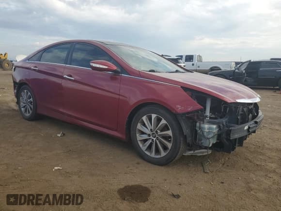 ✅ 2014 Hyundai Sonata SE • VIN: 5NPEC4AC5EH839973 • Lot: 60465714. Listed on Copart with 114,468 mi. Free auction sales archive from the USA and detailed vehicle history report at DreamBid. Image 4.