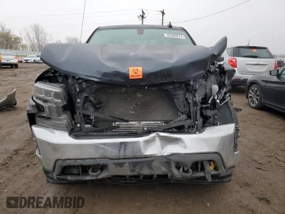 2021 Chevrolet Silverado 1500 LT z VIN 1GCPYDEK1MZ178381, wystawiony jako Copart lot #82289274 z przebiegiem Nie podano mil oraz Szkoda całkowita • Salvage title. Historia ofert i sprzedaży dostępna na DreamBid. Obrazek 5.