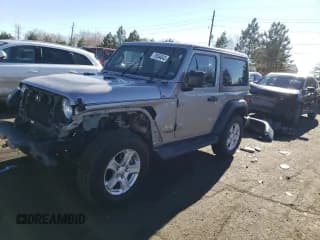 ✅ 2019 Jeep Wrangler Sport S • VIN: 1C4GJXAN9KW519921 • Lot: 78554043. Listed on Copart with 25,172 mi. Free auction sales archive from the USA and detailed vehicle history report at DreamBid. Image 1.