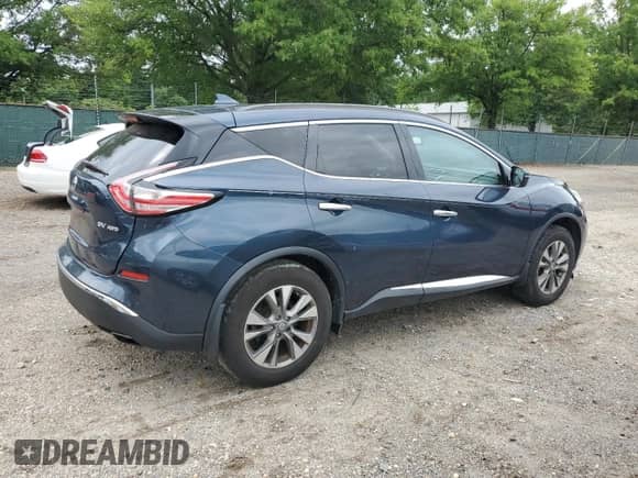 2018 Nissan Murano SV with VIN 5N1AZ2MH8JN182472, listed as a Copart auction lot 64379955 with 133,778 mi miles and Salvage title. Bid and sale history available at DreamBid. Image 3.