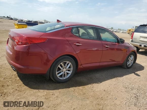 ✅ 2013 Kia Optima LX • VIN: 5XXGM4A72DG133384 • Lot: 69383515. Listed on Copart with 113,823 mi. Free auction sales archive from the USA and detailed vehicle history report at DreamBid. Image 3.