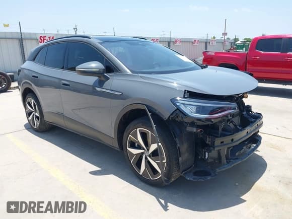 ✅ 2023 Volkswagen ID.4 Pro S • VIN: 1V2GNPE80PC006590 • Lot: 42178241. Wystawiony na IAAI z przebiegiem 17 177 mil. Bezpłatny archiwum sprzedaży aukcyjnych z USA i szczegółowy raport historii pojazdu na DreamBid. Zdjęcie 1.