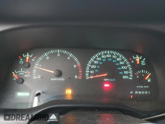 ✅ 2001 Dodge 2500 • VIN: 1B7KF23ZX1J232081 • Lot: 93089525. Listed on Copart with 88,220 mi. Free auction sales archive from the USA and detailed vehicle history report at DreamBid. Image 9.