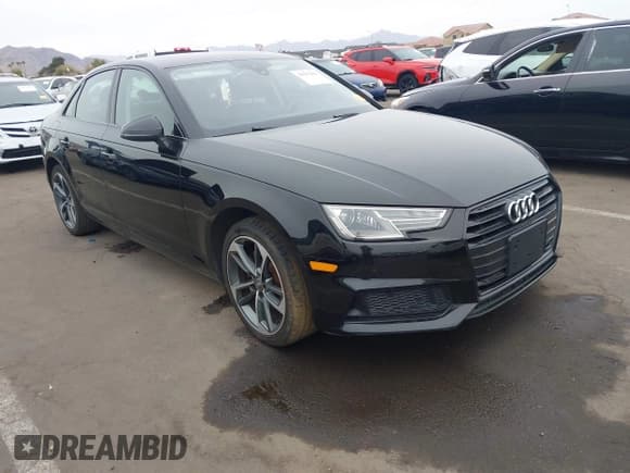 ✅ 2019 Audi A4 Premium • VIN: WAUGMAF45KN021738 • Лот: 41583455. Опубликован ранее на IAAI с пробегом 53 337 миль. Бесплатный доступ к архиву аукционных продаж из США и подробный отчёт об истории автомобиля на DreamBid. Изображение 1.