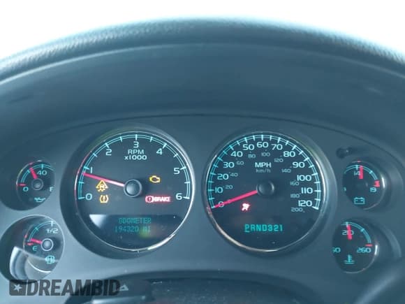 ✅ 2007 Chevrolet Avalanche LTZ • VIN: 3GNFK12307G280632 • Lot: 43825189. Listed on IAAI with 194,320 mi. Free auction sales archive from the USA and detailed vehicle history report at DreamBid. Image 7.