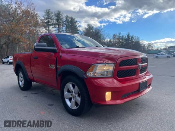 2016 Ram 1500 Express with VIN 3C6JR7AT0GG172196, listed as a Copart auction lot 91871225 with 209,941 mi miles and Clean title. Bid and sale history available at DreamBid. Image 1.
