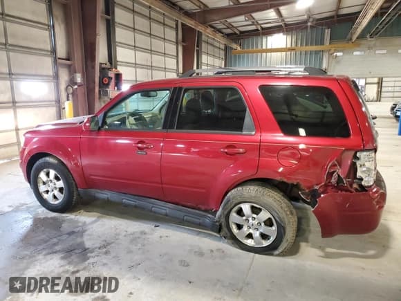 ✅ 2012 Ford Escape Limited • VIN: 1FMCU0E79CKB06894 • Lot: 54603905. Wystawiony na Copart z przebiegiem 165 734 mil. Bezpłatny archiwum sprzedaży aukcyjnych z USA i szczegółowy raport historii pojazdu na DreamBid. Zdjęcie 2.