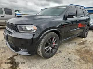 2018 Dodge Durango SRT z VIN 1C4SDJGJ9JC209514, wystawiony jako Copart lot #65048025 z przebiegiem 51 573 mil mil oraz Szkoda całkowita • Salvage title. Historia ofert i sprzedaży dostępna na DreamBid. Obrazek 1.