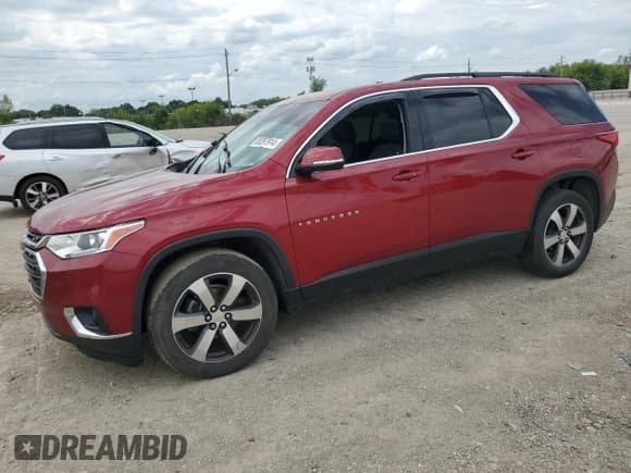 ✅ 2020 Chevrolet Traverse LT • VIN: 1GNEVHKW1LJ152950 • Lot: 65397914. Wystawiony na Copart z przebiegiem 107 791 mil. Bezpłatny archiwum sprzedaży aukcyjnych z USA i szczegółowy raport historii pojazdu na DreamBid. Zdjęcie 1.
