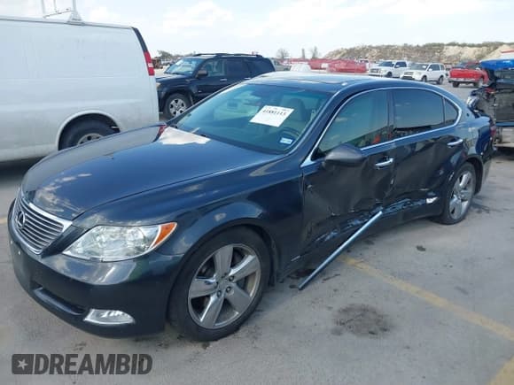 ✅ 2008 Lexus LS 460 L • VIN: JTHGL46F885026836 • Lot: 41881113. Listed on IAAI with 124,883 mi. Free auction sales archive from the USA and detailed vehicle history report at DreamBid. Image 2.