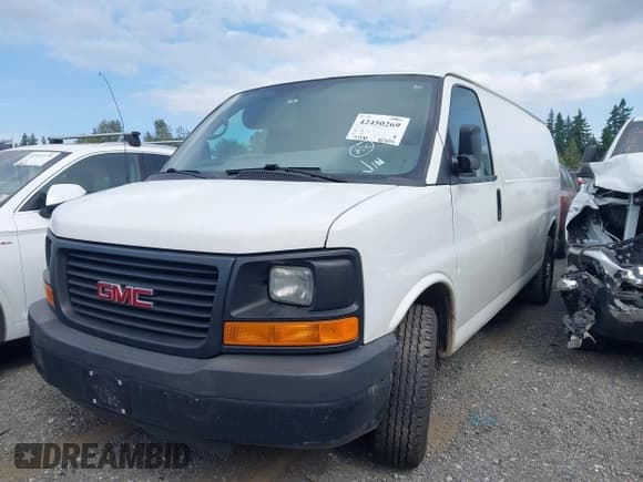 ✅ 2012 GMC Savana • VIN: 1GTZ7UBA0C1146655 • Лот: 42450269. Опубликован ранее на IAAI с пробегом 192 273 миль. Бесплатный доступ к архиву аукционных продаж из США и подробный отчёт об истории автомобиля на DreamBid. Изображение 2.