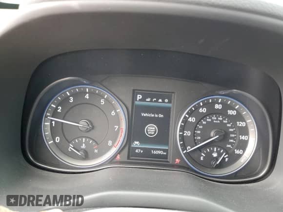 2020 Hyundai Kona Ultimate z VIN KM8K53A5XLU533617, wystawiony jako Copart lot #35856913 z przebiegiem 16 090 mil mil oraz . Historia ofert i sprzedaży dostępna na DreamBid. Obrazek 9.