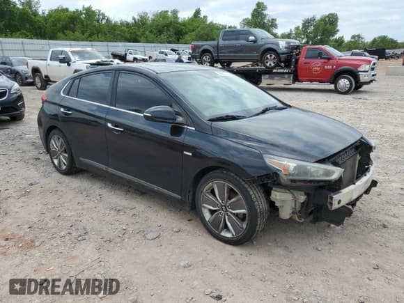 ✅ 2017 Hyundai Ioniq Limited • VIN: KMHC85LC1HU026020 • Lot: 56939085. Listed on Copart with 280,927 mi. Free auction sales archive from the USA and detailed vehicle history report at DreamBid. Image 4.