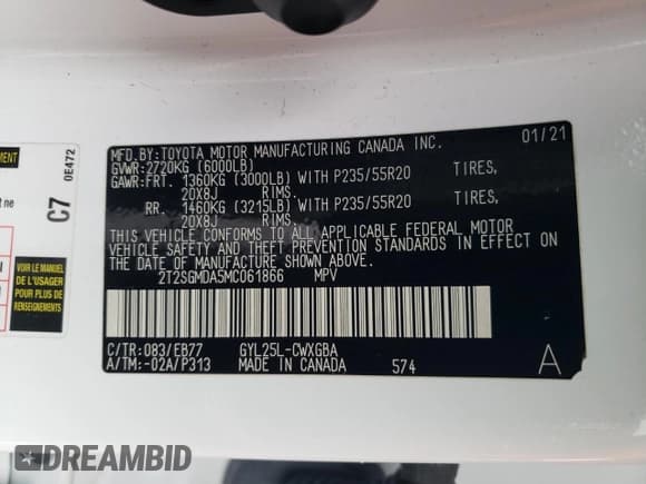 ✅ 2021 Lexus RX 450h F Sport • VIN: 2T2SGMDA5MC061866 • Lot: 91498985. Wystawiony na Copart z przebiegiem 49 634 mil. Bezpłatny archiwum sprzedaży aukcyjnych z USA i szczegółowy raport historii pojazdu na DreamBid. Zdjęcie 14.