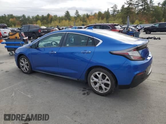 2018 Chevrolet Volt Premier z VIN 1G1RD6S53JU153109, wystawiony jako Copart lot #86088285 z przebiegiem 36 163 mil mil oraz Czysty tytuł • Clean title. Historia ofert i sprzedaży dostępna na DreamBid. Obrazek 2.