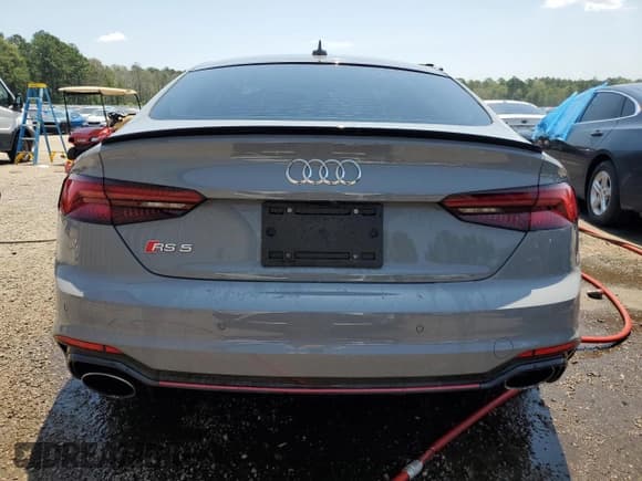 ✅ 2019 Audi RS 5 Sportback • VIN: WUABWCF5XKA907964 • Lot: 60002343. Listed on Copart with 27,182 mi. Free auction sales archive from the USA and detailed vehicle history report at DreamBid. Image 6.