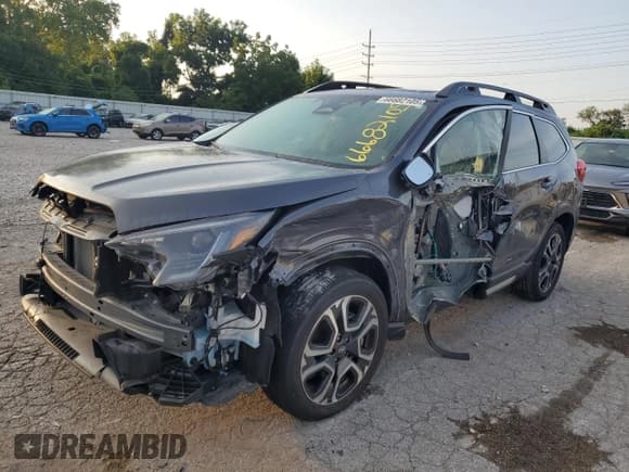 ✅ 2024 Subaru Ascent Limited • VIN: 4S4WMAUD8R3417231 • Lot: 66682105. Listed on Copart with 13,302 mi. Free auction sales archive from the USA and detailed vehicle history report at DreamBid. Image 1.