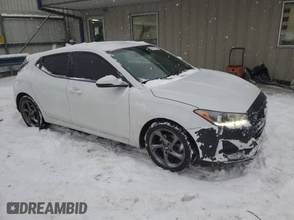 2019 Hyundai Veloster Premium z VIN KMHTG6AF0KU017872, wystawiony jako Copart lot #88317755 z przebiegiem 77 251 mil mil oraz Szkoda całkowita • Salvage title. Historia ofert i sprzedaży dostępna na DreamBid. Obrazek 4.