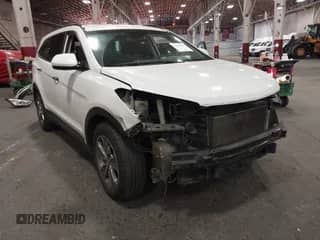 2016 Hyundai Santa Fe SE z VIN KM8SMDHF9GU155898, wystawiony jako IAAI lot #43057402 z przebiegiem 118 444 mil mil oraz . Historia ofert i sprzedaży dostępna na DreamBid. Obrazek 1.