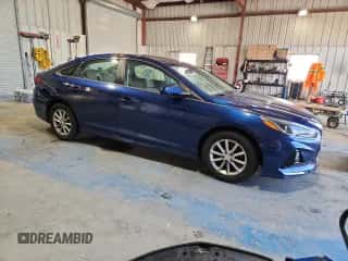 2018 Hyundai Sonata Eco with VIN 5NPE24AA7JH717336, listed as a Copart auction lot 83789645 with 151,814 mi miles and Salvage title. Bid and sale history available at DreamBid. Image 4.