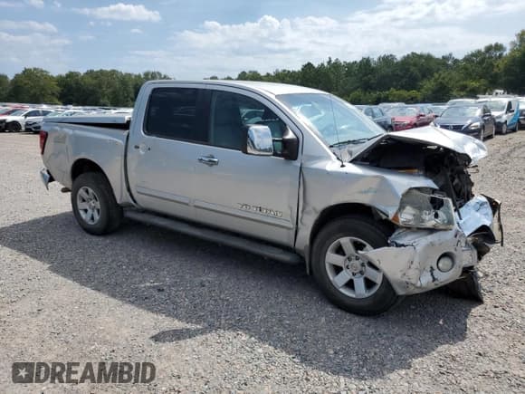 ✅ 2005 Nissan Titan LE • VIN: 1N6BA07B95N536286 • Lot: 80014405. Listed on Copart with 168,074 mi. Free auction sales archive from the USA and detailed vehicle history report at DreamBid. Image 4.