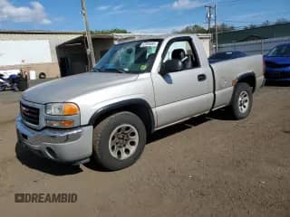 2005 GMC Sierra 1500 Work Truck with VIN 1GTEC14X85Z326707, listed as a Copart auction lot 82304585 with 133,718 mi miles and Clean title. Bid and sale history available at DreamBid. Image 1.