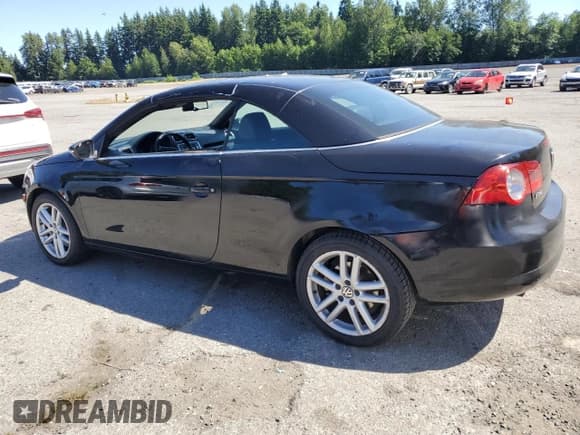 ✅ 2009 Volkswagen Eos Lux • VIN: WVWFA71F29V003789 • Lot: 59990135. Wystawiony na Copart z przebiegiem 124 170 mil. Bezpłatny archiwum sprzedaży aukcyjnych z USA i szczegółowy raport historii pojazdu na DreamBid. Zdjęcie 2.