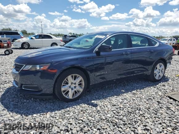 2018 Chevrolet Impala LS with VIN 2G11X5SA7J9165160, listed as a Copart auction lot 68287755 with 68,327 mi miles and Salvage title. Bid and sale history available at DreamBid. Image 1.
