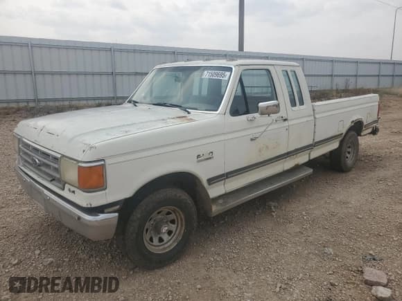 ✅ 1987 Ford F-150 • VIN: 1FTEX14N0HKB05912 • Lot: 71509695. Listed on Copart with 83,376 mi. Free auction sales archive from the USA and detailed vehicle history report at DreamBid. Image 1.