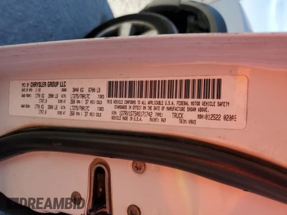 ✅ 2010 Dodge 1500 SLT • VIN: 1D7RV1GT5AS171742 • Lot: 87923425. Wystawiony na Copart z przebiegiem 234 242 mil. Bezpłatny archiwum sprzedaży aukcyjnych z USA i szczegółowy raport historii pojazdu na DreamBid. Zdjęcie 12.