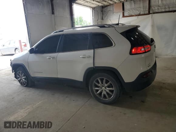 ✅ 2017 Jeep Cherokee Limited • VIN: 1C4PJMDB7HD234882 • Lot: 64395415. Listed on Copart with 118,046 mi. Free auction sales archive from the USA and detailed vehicle history report at DreamBid. Image 2.