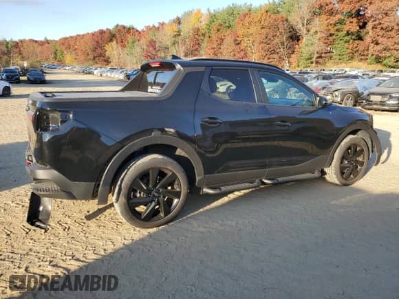 2024 Hyundai Santa Cruz Night Edition с VIN 5NTJCDAF1RH097751, выставлен на аукционе Copart как лот 76019754 с пробегом 14 967 миль миль и Списание • Salvage title. История ставок и продаж доступна на DreamBid. Изображение 3.