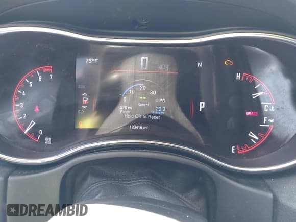 ✅ 2015 Dodge Durango Citadel • VIN: 1C4RDJEG7FC908038 • Lot: 42227690. Listed on IAAI with 183,415 mi. Free auction sales archive from the USA and detailed vehicle history report at DreamBid. Image 7.