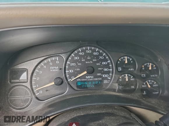✅ 2002 Chevrolet Tahoe LT • VIN: 1GNEK13ZX2J334640 • Lot: 95347455. Listed on Copart with 243,855 mi. Free auction sales archive from the USA and detailed vehicle history report at DreamBid. Image 9.