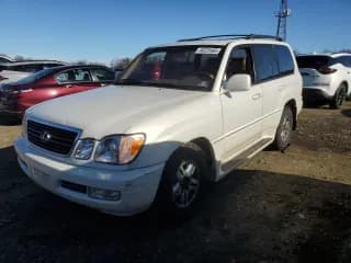 ✅ 2002 Lexus LX 470 • VIN: JTJHT00W123521886 • Lot: 49223485. Wystawiony na Copart z przebiegiem 190 398 mil. Bezpłatny archiwum sprzedaży aukcyjnych z USA i szczegółowy raport historii pojazdu na DreamBid. Zdjęcie 1.