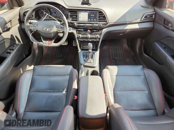 ✅ 2019 Hyundai Elantra Sport • VIN: KMHD04LB3KU837029 • Lot: 65980765. Listed on Copart with 111,837 mi. Free auction sales archive from the USA and detailed vehicle history report at DreamBid. Image 8.